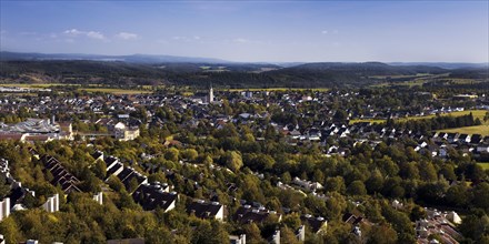 View of the town of Medebach