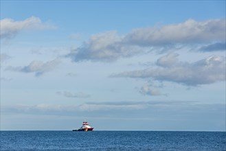 Ocean salvage tug Nordic off Helgoland Island