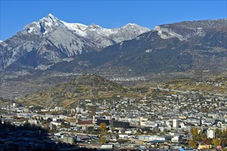 The Valais cantonal capital of Sion