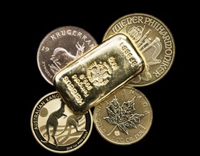 Austrian gold coin Vienna Philharmonic