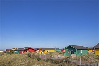 Bungalows in the dune village