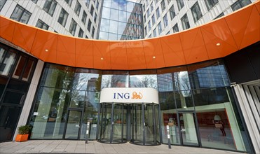 The head office of ING Bank in Frankfurt am Main