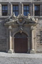 Northern portal with the Great Nuremberg City Coat of Arms