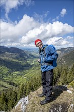 Hiker at Muehlhoerndl