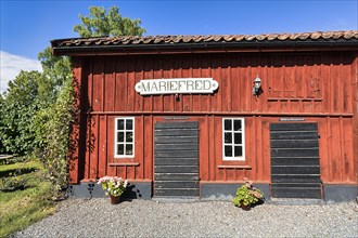 Traditional Swedish wooden house