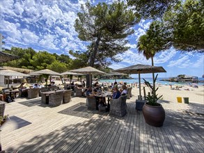 Beach restaurant in Camp de Mar