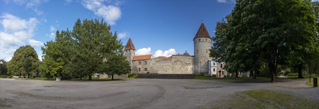 City wall at the Square of Towers