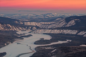 Icy Yukon River