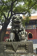 Dragon figure in the Llama Temple