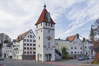 The reconstructed Illertor and the former Gasthof Zum Engel