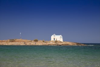 Small chapel on a small offshore island