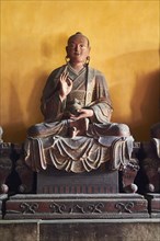 Buddha figure in the Llama Temple