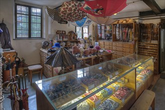 Milliner's shop of the 1950s