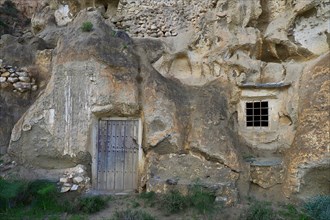 Entrance to a cave dwelling at Cuevas del Almanzora