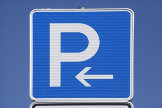 Traffic sign car park