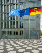 Flags at the Federal Ministry for Family Affairs on Kapelle Ufer