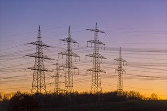 High-voltage pylons