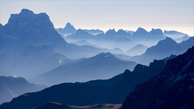 View from Sass Pordoi