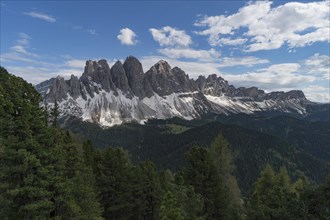 View of the Geisler Peaks
