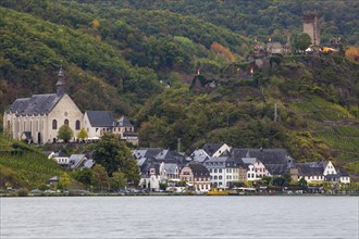 Townscape with Cochem Imperial Castle