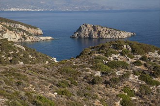 Rocky coastal landscape near Myrtos