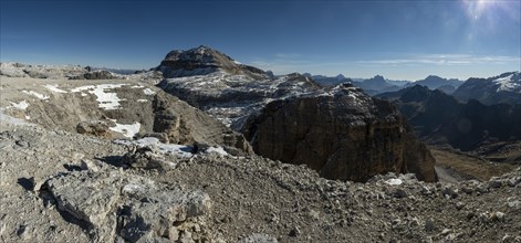 View from Sass Pordoi