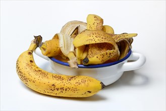 Banana peel in peel