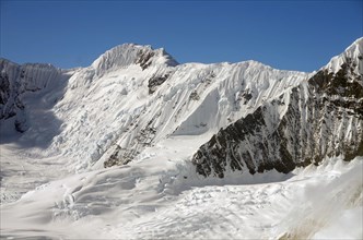 Snow-capped mountains and glaciers