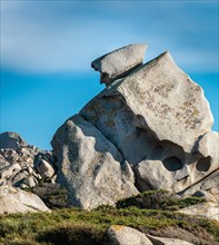 Rock formation in Capo Testa