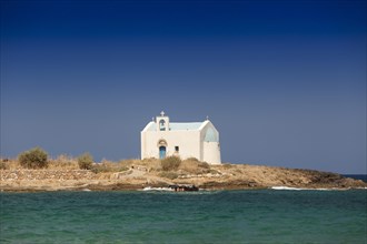 Small chapel on a small offshore island
