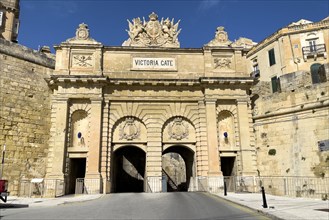 Malta Victoria Gate City Gate near Ferry Port