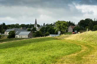 View on Montgreleix village