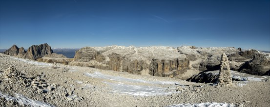 View from Sass Pordoi