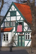 Historic Reepschlaegerhaus from 1758