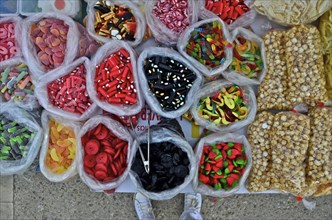 Sweets at weekly market market