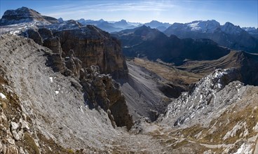 View from Sass Pordoi