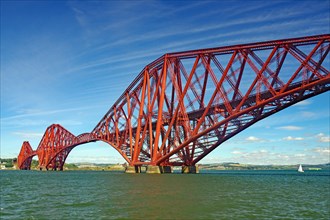 Railway bridge over the Forth of Firth