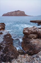 Coastline in front of Monemvasia