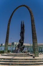 Martyrs Monument in Chabaish in the Mesopotamian Marshes