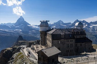 Gornergrat station before the Matterhorn