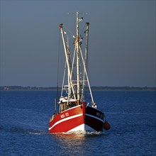 Crab cutter in the North Sea