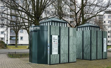 Public toilet at Lake Tegel