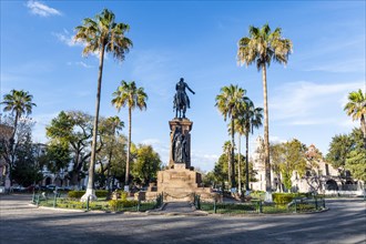 Morelos square with Morelos monument