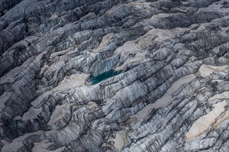 Close up of Little Matterhorn glacier
