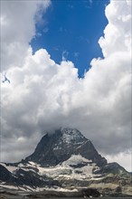Matterhorn in clouds