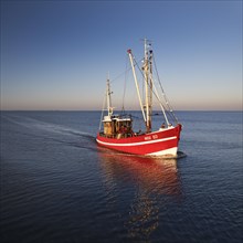 Crab cutter in the North Sea