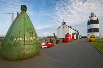 Large buoy at Hook Head Lighthouse