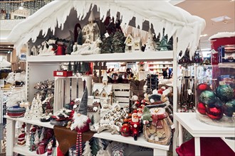 Christmas articles in department stores'