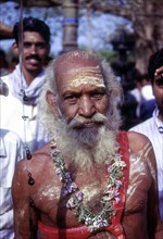 Velichappad temple priest at Chinakathoor Pooram festivel near Palakkad Palghat