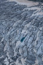 Close up of Little Matterhorn glacier